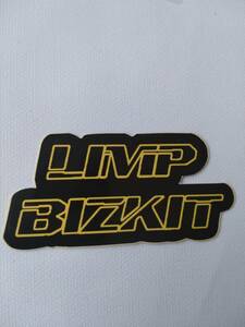 ステッカー・LIMP BIZKIT・Size:4×10cmと4×8cmの2種類・メタル・プラス1枚おまけ