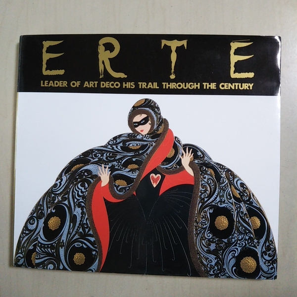 ERTE エルテ 画集 1990年 LEADER OF ART DECO HIS TRIAL THROUGH THE CENTURY 中古 芸術 絵画 希少