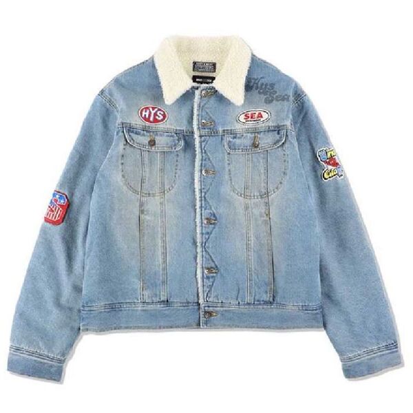 WIND AND SEA HYSTERIC GLAMOUR x WDS Washed Denim Jacket