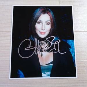 she-ru① with autograph photo certificate attaching CHER photograph beautiful goods goods 
