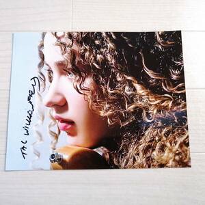 taru* Will ticket ferudo with autograph photo certificate attaching Tal Wilkenfeld beautiful goods goods 