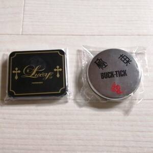 BUCK-TICK ⑯ 缶ケース入 ギターピック 9枚 極東 愛・Lucy 新品 グッズ 櫻井敦司 今井寿