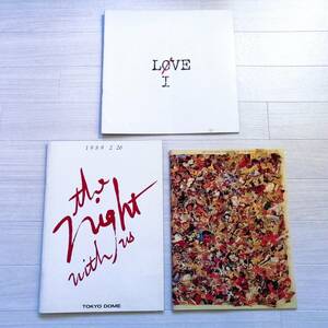 オフコース ④ ツアーパンフ 3冊セット 1980 LOVE I・1984 the night with us・1989 Best Year of My Life グッズ