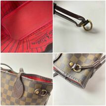 1円 ルイヴィトン LOUIS VUITTON ネヴァーフルPM ダミエ トートバッグ ハンドバッグ_画像8