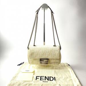 美品 フェンディ FENDI バケット チェーンショルダーバッグ 保存袋付き