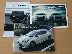 ★トヨタ・カローラ スポーツ COROLLA SPORT 2019年3月 カタログ ★即決価格★