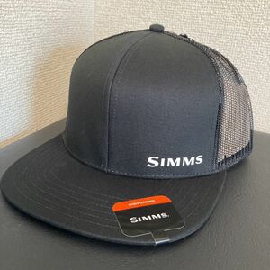 シムス Simms CX Flat Brim Cap Black OS フラット ブリム キャップ 帽子　検） パタゴニア SAGE オービス バス釣り バスフィッシング