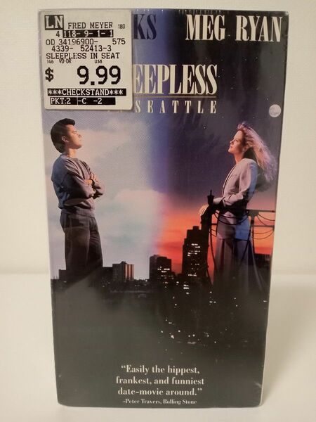 新品未開封!!海外ビデオ！Sleepless in Seattle(VHS)
