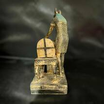 【激レア、送料無料】古代エジプト 死後の神アヌビス ツタンカーメン ミイラ加工 ファラオ ウシャブティ ヒエログリフ 彫像_画像5
