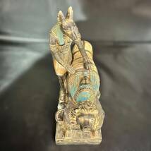 【激レア、送料無料】古代エジプト 死後の神アヌビス ツタンカーメン ミイラ加工 ファラオ ウシャブティ ヒエログリフ 彫像_画像7