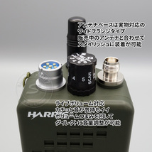 ☆ダミーラジオ PRC-152A 万能モデル 新回路内蔵 アンプ入り 裏蓋簡単ピン止め ミリタリーバージョンOK サバゲー_画像3