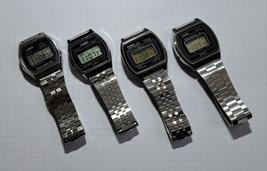 【売切り】CASIO W-62 B210 83QS-27 B811 ～チプカシ稼働品4本おまとめ～