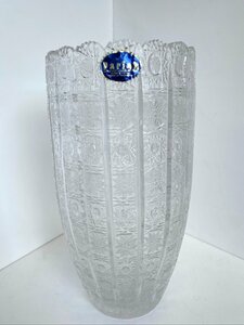Parlak ボヘミア クリスタルガラス HAND CUT LEAD CRYSTAL OVER 24% 花瓶 インテリア ディスプレイ フラワーベース ☆ちょ
