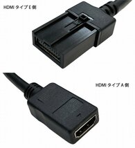 【ナビ別取説付】 カーナビ用HDMIケーブル 日産 MM519D-L MM518D MM517D MM516D HDMI114 セレナ/デイズ/ノート e-Power / B8320-C9920_画像2