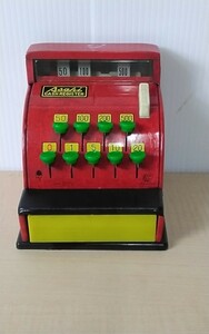 A15115 Asahi игрушка жестяная пластина National cache резистор Showa Retro 