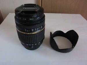 【中古】タムロン TAMRON AF18-250mm 1：3.5-6.3 Di II LD Aspherical [IF] Macro　A18 キャノン用 　レンズフード付き