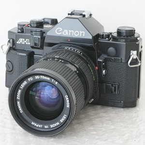 露出計動作品 Canon A-1 + New FD 35-70mm F4