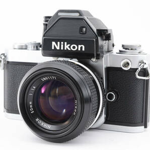 3312 【良品】 Nikon F2 Photomic S Film Camera non-Ai 50mm f1.4 MD-2 ニコン MFフィルムカメラ MF単焦点レンズ 0204の画像2