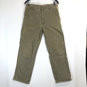 90s USA製 カーハート Carhartt ワークパンツ ダック地 W34 B11MOS