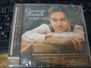 JACOB KOLLER CINAMATIC PIANO Ⅱｃｄ 廃盤 未開封 新品 ジェイコブ コーラー シネマティック ピアノ Ⅱ