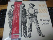 RED MITCHELL WITH ZOOT SIMS HAPPY MINORS 10インチ LP 帯付き レッド ミッチェル ハッピー・マイナーズ ズート シムズ　_画像1