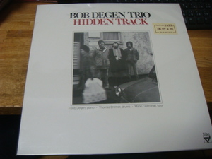 澤野工房 BOB DEGEN TRIO HIDDEN TRACK LP TRION 3103 STEREO 西独プレス WEST GERMANY 