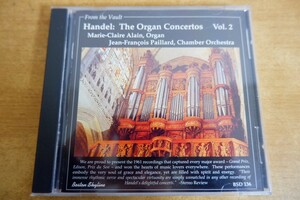 CDk-4923 Georg Friedrich Handel, Marie-Claire Alain The Organ Concertos Vol. 2