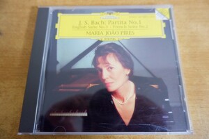 CDk-5034 J. S. Bach, Maria Joao Pires / Partita No. 1 English Suite No. 3 French Suite No. 2