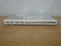 CDk-4573 Tom T. Hall / Ballad Of Forty Dollars/Homecoming_画像4