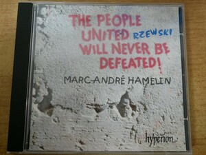 CDk-4725 Rzewski - Marc-Andre Hamelin / The People United Will Never Be Defeated!