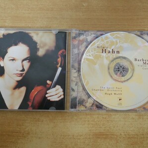 CDk-4766 Barber / Meyer - Hilary Hahn, The Saint Paul Chamber Orchestra, Hugh Wolff Violin Concertosの画像3