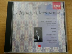 CDk-5126 Itzhak Perlman / Vieuxtemps, Ravel, Saint-Sans