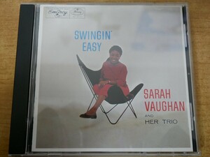 CDk-5316 サラ・ヴォーンSarah Vaughan And Her Trio / Swingin' Easy