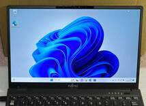 【良品】富士通 WU2/E3 13.3 Corei7-1165G7 高速SSD512GB メモリ16GB FMV LIFEBOOK Windows11 テレワーク対応_画像5