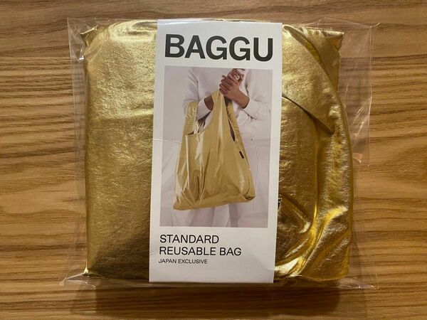 BAGGU メタリックゴールド スタンダードサイズ