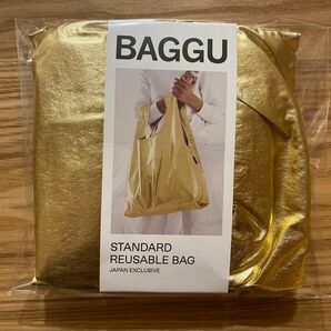BAGGU メタリックゴールド スタンダードサイズ