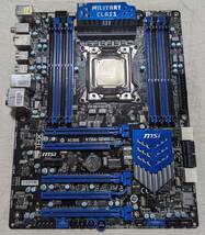 【動作確認済】CPU Intel Xeon E5-2670 v2（10コア20スレッド）+ マザーボード msi X79A-GD65 (8D) + メモリ + DDR3 32GB_画像1