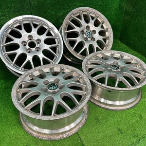 16×6.5j 5h ＋42 100 BBS RS771 VW フォルクスワーゲン 純正 オプション ゴルフ ビートル アルミ ホイール 16 インチ pcd 4本 菅16-373