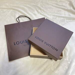 ルイヴィトン LOUIS VUITTON ショッパー 空箱 紙袋 ヴィトン 空き箱 ブラウン 