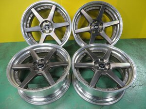 WORK　ジースト 19×8.5J +45,+38 5H PCD:114.3 Φ約72mm 中古 4枚セット《アルファードetc...》