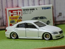 ★廃盤トミカ　トヨタ　マークＸ改深リム、ローダウン、★他にも色々出品中!_画像8