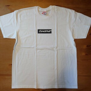 新品未使用！supreme Futura Box Logo T shirts white 白 ホワイト L シュプリーム ボックス フューチュラ Tシャツ 