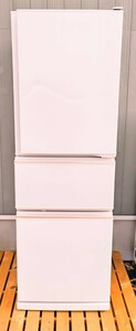 2022年製 MITSUBISHI 冷蔵庫 チルド 冷凍庫 自動製氷 MR-CX27G-W 動作確認品 ドアに凹み傷ありますが動作に問題はございません