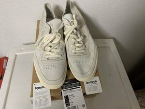 Reebok CLUB C 85 HMG BD1965 UK11 EUR45.5 US12 30cm CLASSIC WHITE/URBAN GREY 未使用品