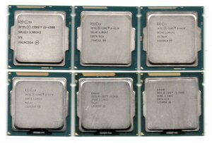 Intel☆ Core i5　6個 ★i5-4590 (3.30G)・i5-4570 (3.20G)・i5-4430(3.00G)・i5-3470 (3.20G)・i5-2400 (3.10G)・i5-2400S (2.50G) ★