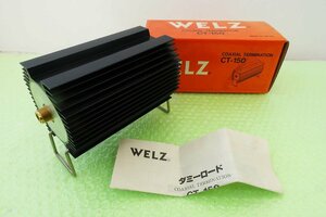 CT-150【WELZ】0～250MHz対応Max400W　ダミーロード 現状渡し品