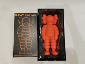 中古品 KAWS WHAT PARTY ORANGE