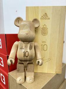 BE@RBRICK カリモク MESSI 400％ wood