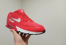 1L【特価/Used/完売モデル】NIKE W AIR MAX 90 Red_WHITE/Jordan sb force atmos AIRMAX dunk acg supreme 1 2 4 95 97 90 _画像2