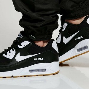 K25【特価/Used/入手困難】NIKE W AIR MAX 90 BLACK/WHITE-GUM/Jordan sb force atmos AIRMAX dunk acg supreme 1 2 4 95 97 90 